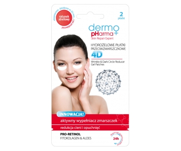 dermo Pharma Wrinkle&Dark Circles Eye Patch obliži za pod oči proti podočnjakom in gubicam