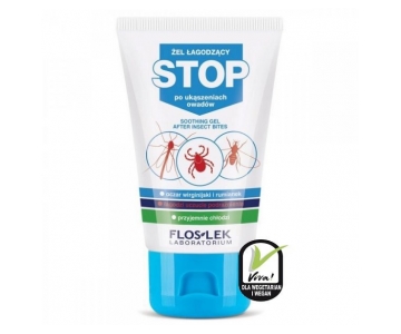 FlosLek Stop pomirjujoči gel po pikih insektov