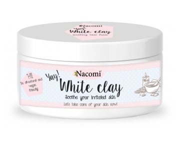 Nacomi White Kaolin Clay bela glina za suho in občutljivo kožo