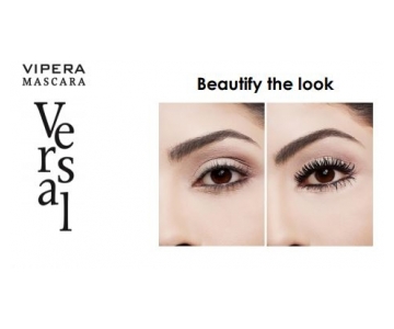 Vipera Gold Versal big brush maskara za volumen in podaljšanje