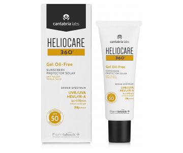 Heliocare 360 Gel Oil-Free SPF 50 gel za mešano in mastno kožo