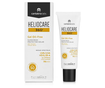 Heliocare 360 Gel Oil-Free SPF 50 gel za mešano in mastno kožo