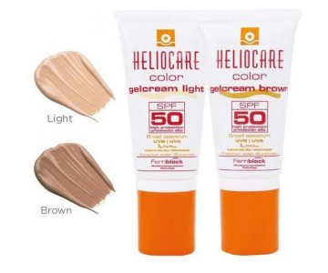 Heliocare Color Gel-Cream SPF 50 obarvana krema za suho kožo