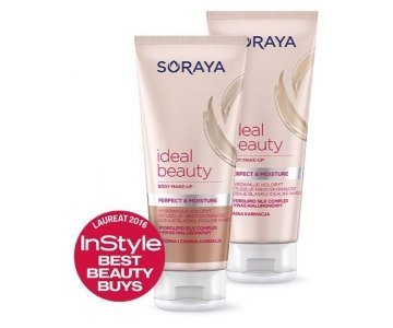 Ideal Beauty Body Make Up obarvan losjon za telo