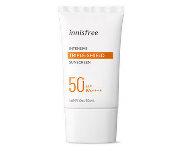Innisfree Intensive Triple-Shield Mineral Sunscreen SPF50 PA++++
