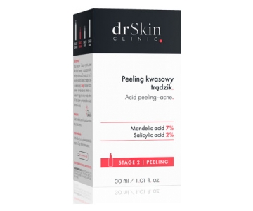 dr.Skin Clinic Anti Acne Acid kislinski piling z 2% salicilno kislino in 7% mandelično kislino