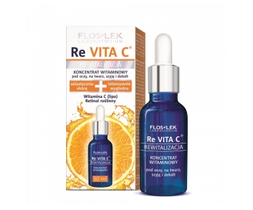 ReVITA C vitaminski koncentrat z vitaminom C za okoli oči, obraz, vrat in dekolte