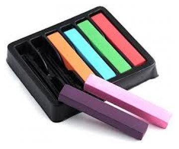 Hair Chalk barvne krede za lase (Kreda za lase - 6 barv)