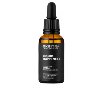 SkinTRA Liquid Happiness serum z 0,3% retinalom za obraz in okoli oči