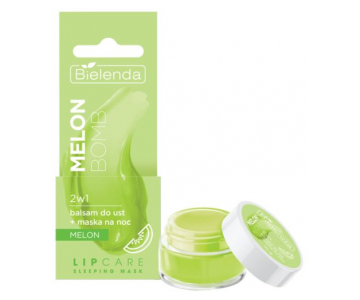 Lip Care Melon Bomb 2in1 Sleeping maska za ustnice