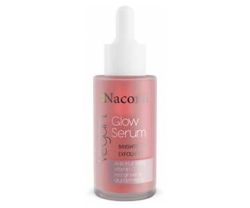 Nacomi Glow serum z AHA kislino in vitaminom C za čudovito polt