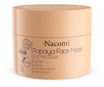 Nacomi Papaya Face Mask encimska maska z glino