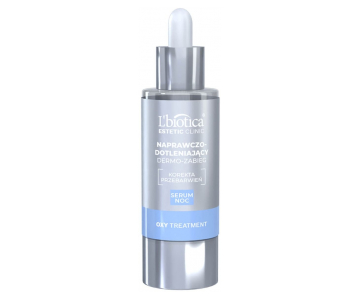 L'Biotica Oxy Treatment Repairing Brightening nočni serum z niacinamidom in vitaminom C