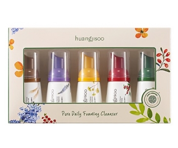 Huangjisoo Trial Kit Pure Daily Foaming Cleanser pene za umivanje obraza