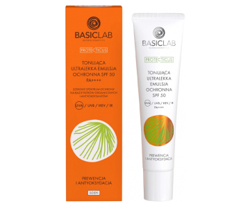 BasicLab Protecticus Ultra Light Tinted emulzija SPF 50