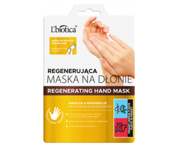 L'Biotica Regenerating maska za roke v rokavicah
