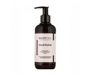 SkinTRA Salicylove gel za umivanje obraza in telesa s salicilno kislino