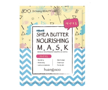 Huangjisoo Shea Butter Nourishing hranilna sheet maska
