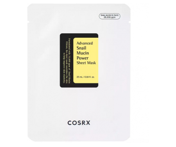 COSRX Advanced Snail Mucin Power Essence Sheet maska