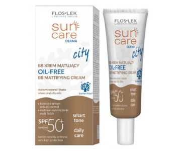 Sun Care Derma City Mattifying Oil-Free BB krema SPF 50 za mešano in mastno kožo