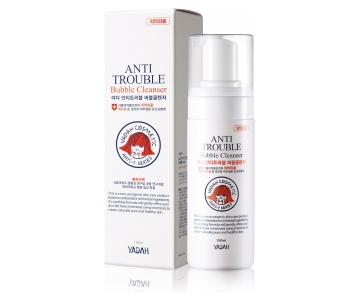 YADAH Anti Trouble Bubble Cleanser pena za umivanje obraza proti mozoljem