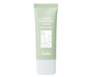 YADAH Cactus Sunscreen Moisturizer SPF 50 PA++++