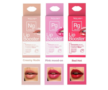 YOLYN Shiny Lip Booster obarvan plumper balzam za ustnice