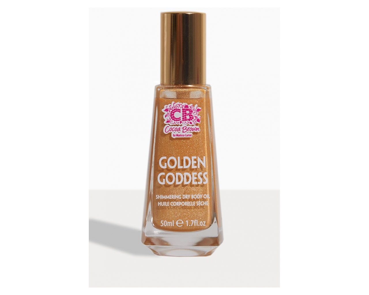 Cocoa Brown Goddess olje z bleščicami